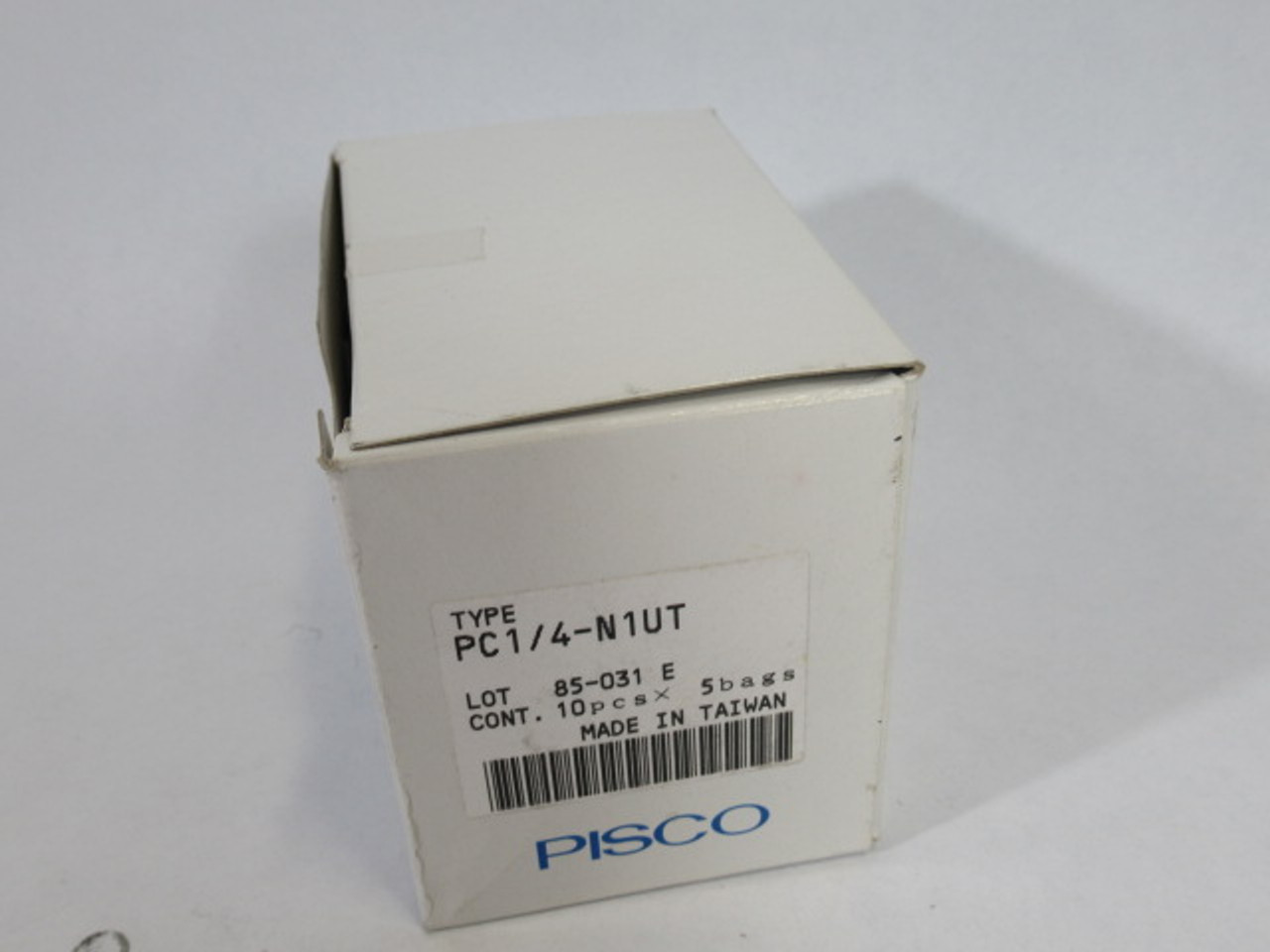 Pisco PC1/4-N1UT Straight Tube Fitting 1/4" Tube x 1/8" NPT 50-Pack ! NEW !