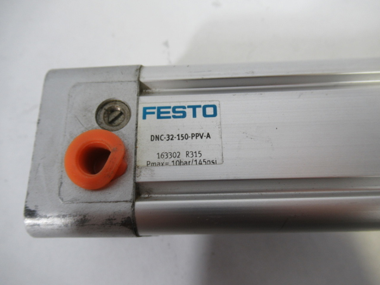 Festo 163302 DNC-32-150-PPV-A Pneumatic Cylinder 32mm Bore 150mm Stroke USED