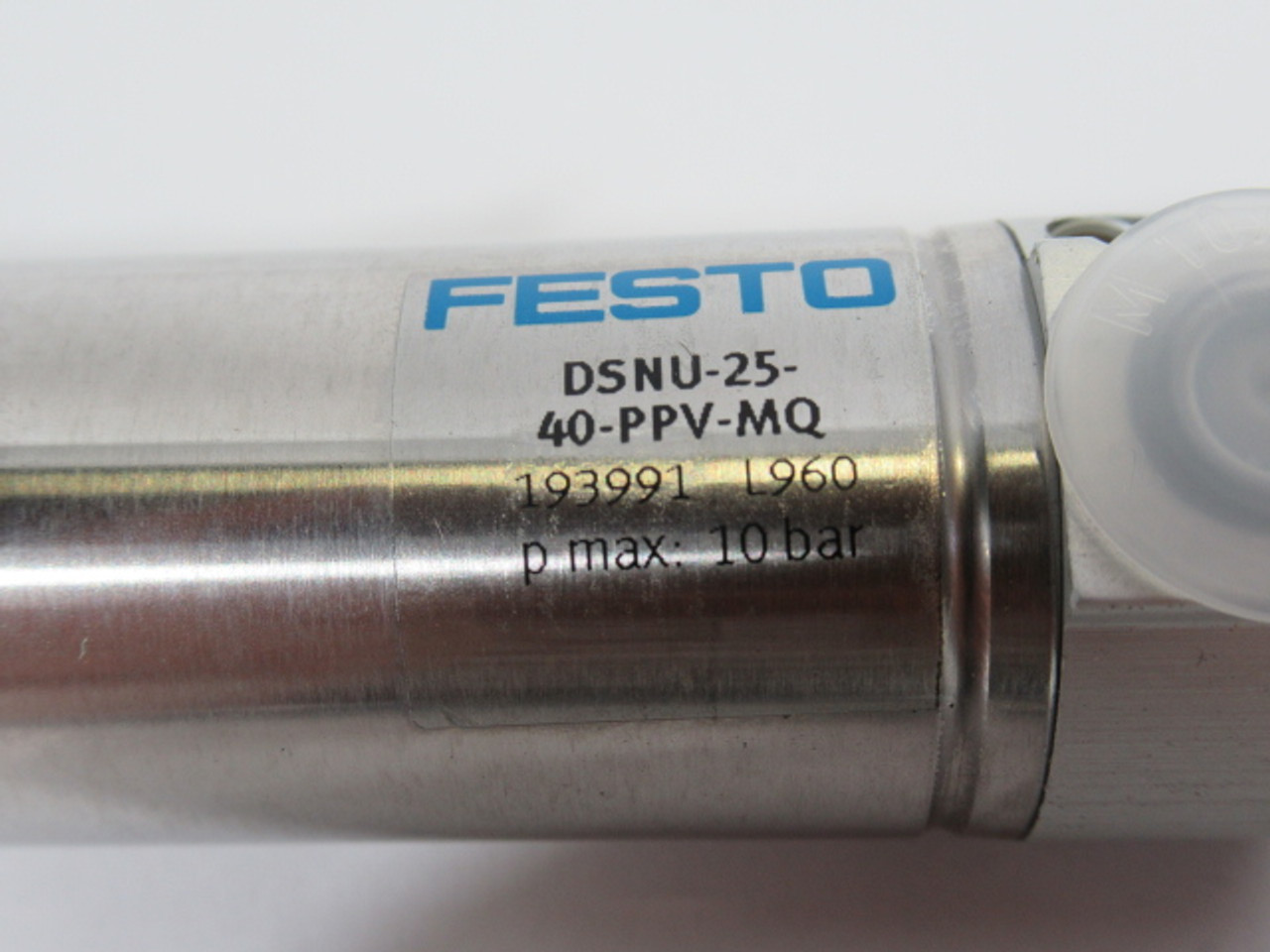 Festo 193991 DSNU-25-40-PPV-MQ Pneumatic Cylinder 25mm Bore 40mm Stroke ! NOP !
