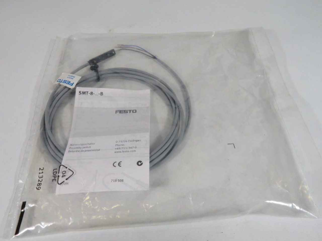 Festo 171180 SMT-8-NS-K-LED-24-B Proximity Switch ! NWB !