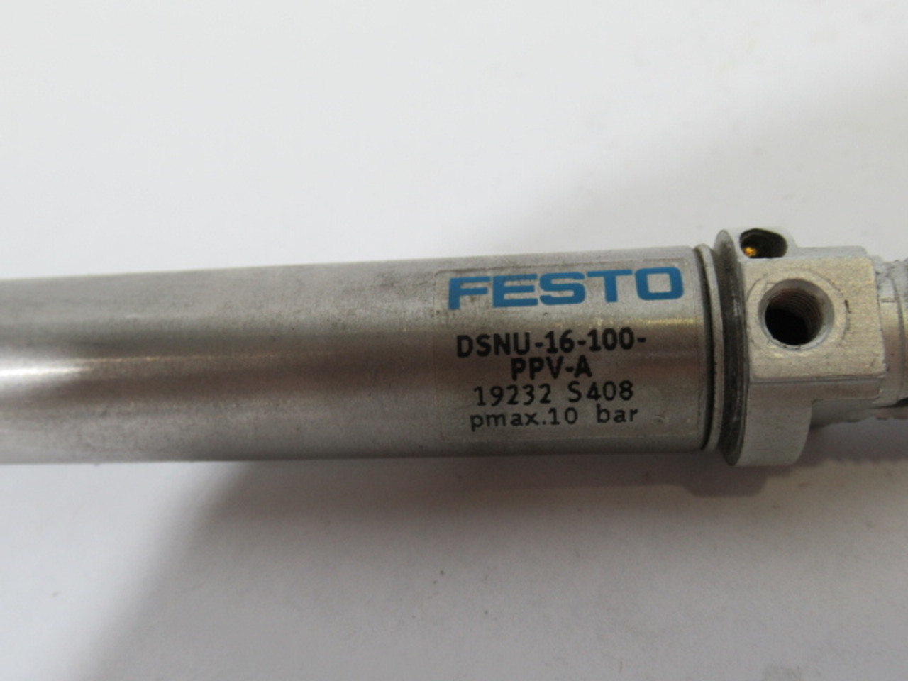 Festo 19232 DSNU-16-100-PPV-A Pneumatic Cylinder 16mm Bore 100mm Stroke USED
