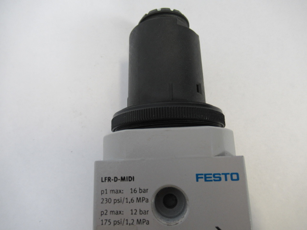 Festo 186481 LFR-1/4-D-MIDI Filter Regulator G1/4 NO GAUGE OR CAP ! AS IS !