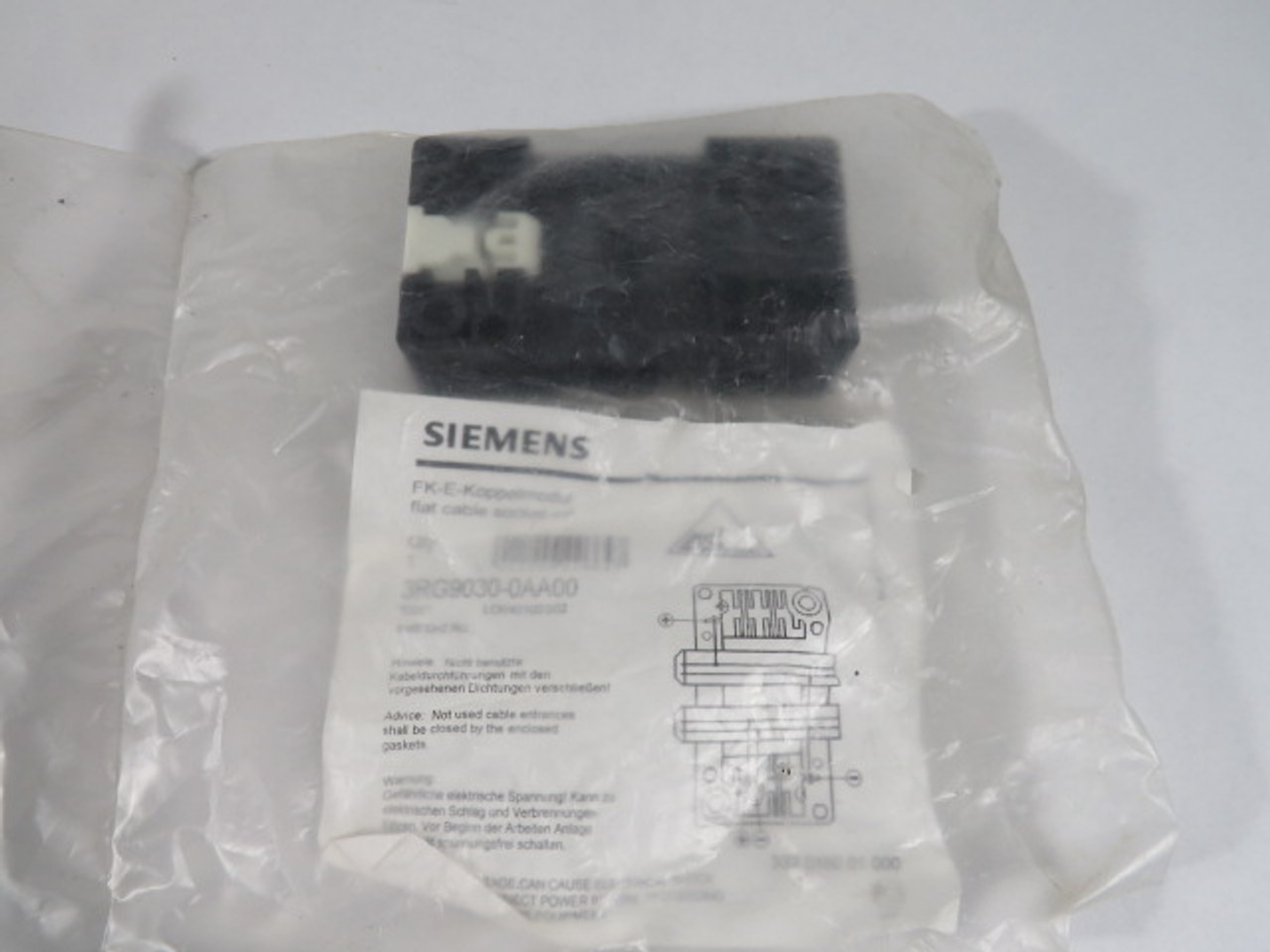 Siemens 3RG9030-0AA00 AS-Interface Coupling Module 31.6V ! NWB !