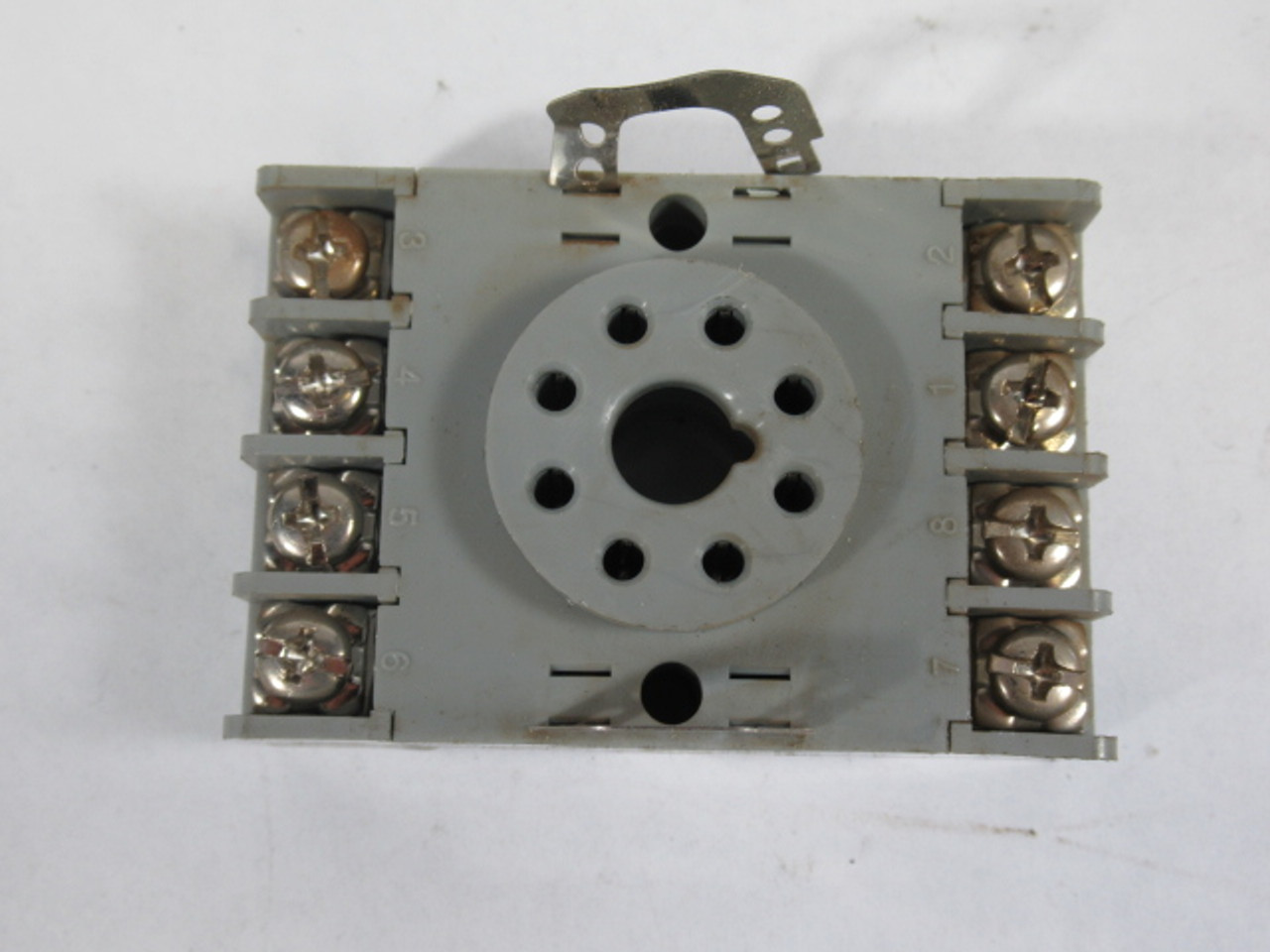 Potter & Brumfield 27E891 Relay Socket 8 Pin 10A 300VAC Style 96930C-E USED