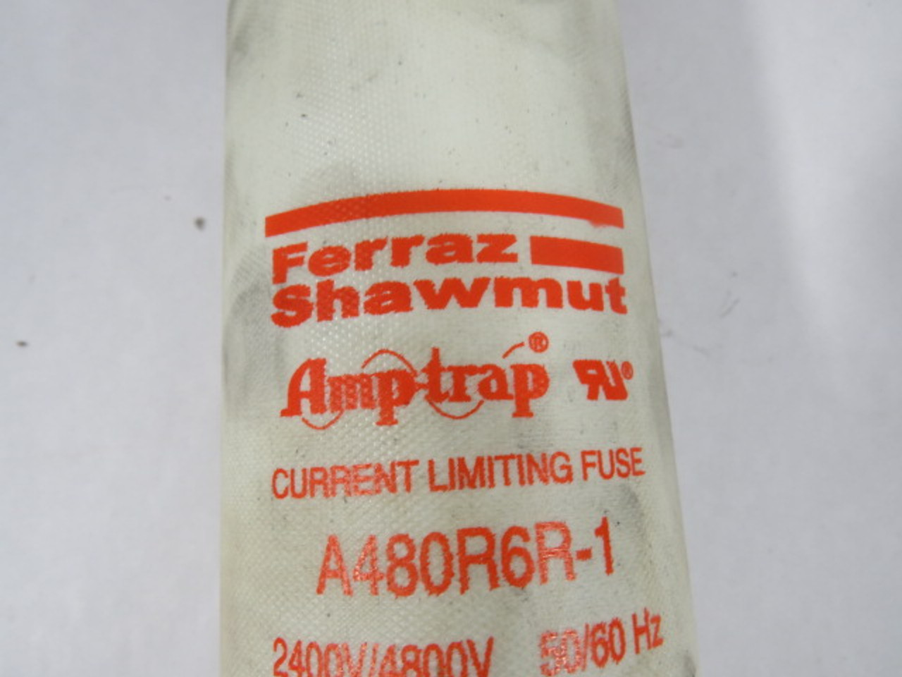 Ferraz Shawmut A480R6R-1 Current Limiting Fuse 2400/4800V 50/60Hz USED