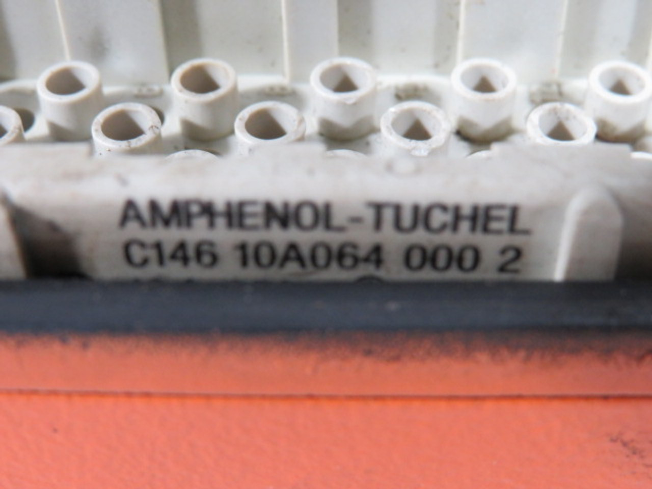 Amphenol-Tuchel C146-10A064-0002 Male Connector w/Enclosure 250V 10A USED