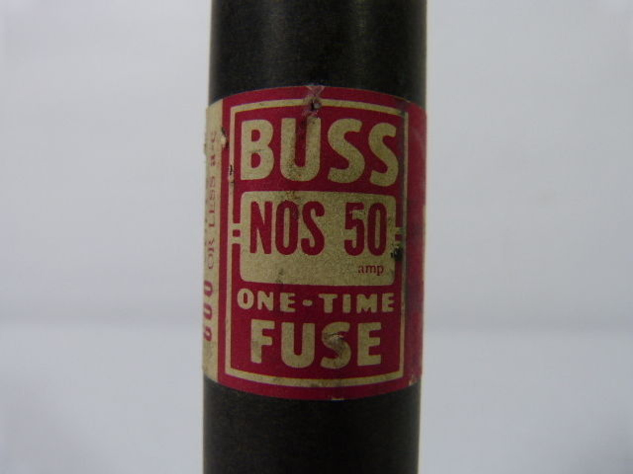 Bussmann NOS-50 One Time Fuse 50A 600V USED