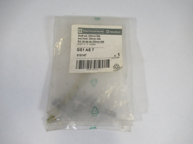 Telemecanique GS1AE7 Disconnect Shaft 30A 320mm ! NWB !