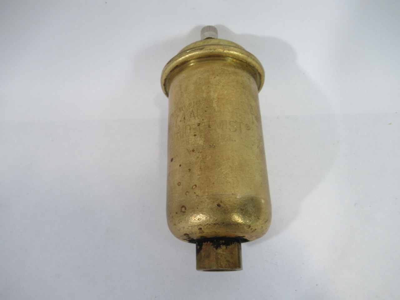 Maid-O-Mist No.74 Brass Float Type Auto-Vent Air Eliminator 1/4" USED