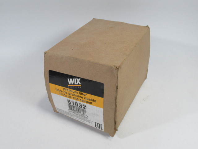 Wix 51632 Spin-On Replacement Hydraulic Filter 1-1/2"ID 4-1/2" OD DMG BOX NEW