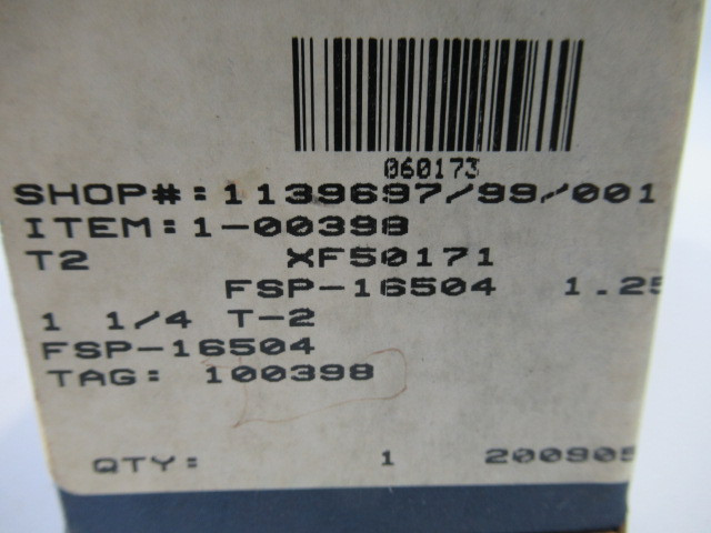 John Crane 1-00398 Type 2 General-Duty Elastomer Bellows Shaft Seal 1-1/4" NEW
