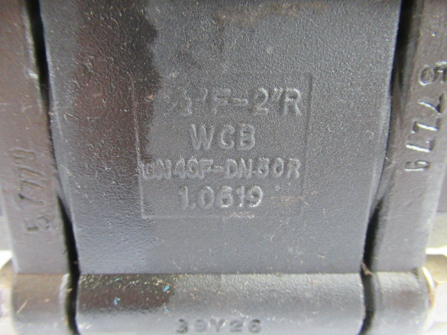 Keystone R180 Floating Ball Valve 2"NPT MISSING HANDLE USED