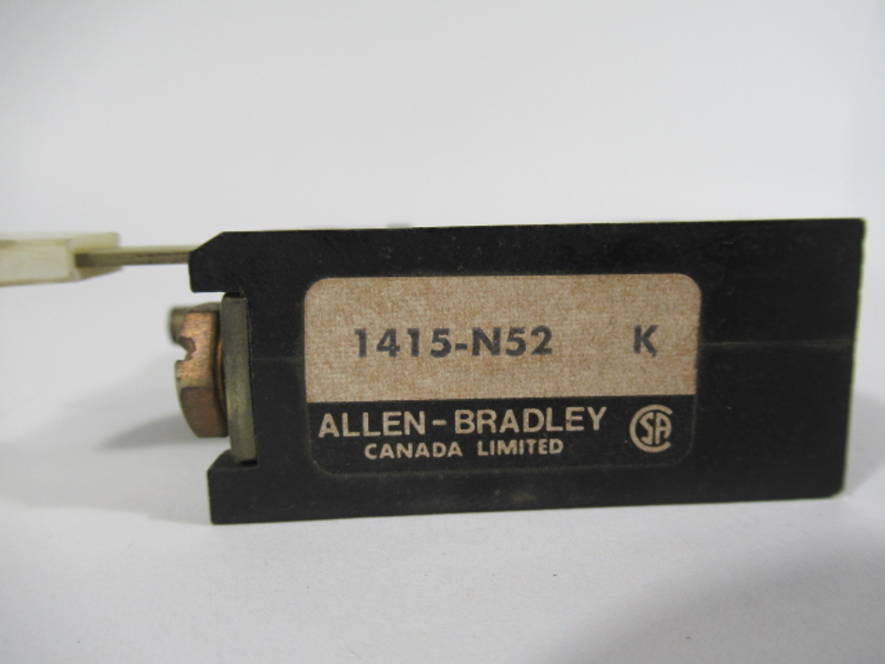 Allen-Bradley 1415-N52 Overload Relay SER K USED
