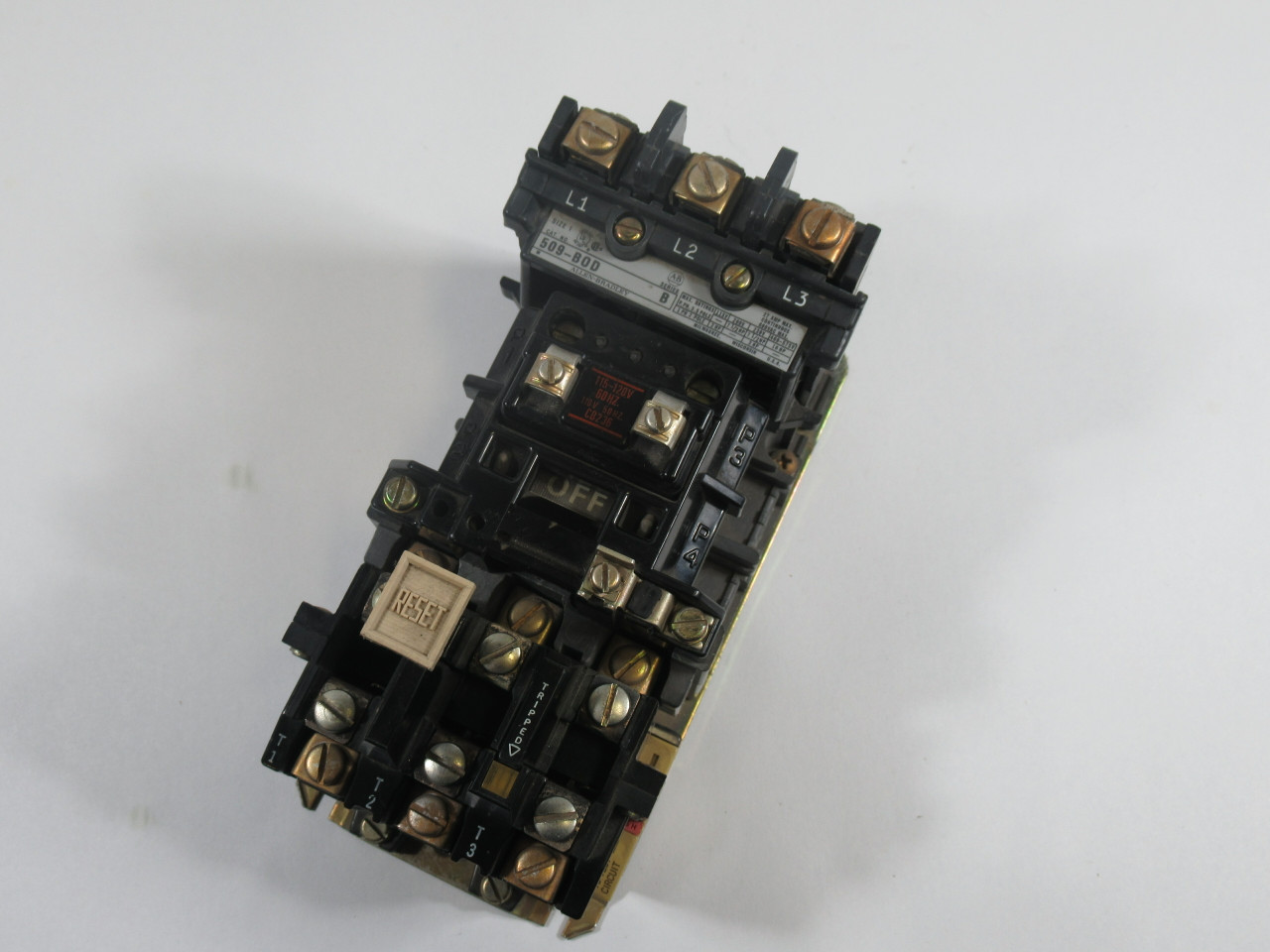 Allen-Bradley 509-BOD Nema Full Voltage Non Reversing Starter USED