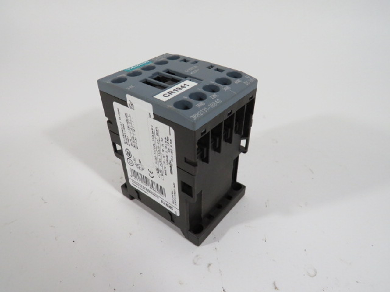 Siemens 3RH2131-1BB40 Contactor Relay 24VDC 10A 3NO 1NC USED