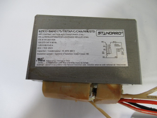 Standard 62933 Magnetic MH Ballast 120/277/347V 60HZ 175W *DMG BOX* ! NEW !