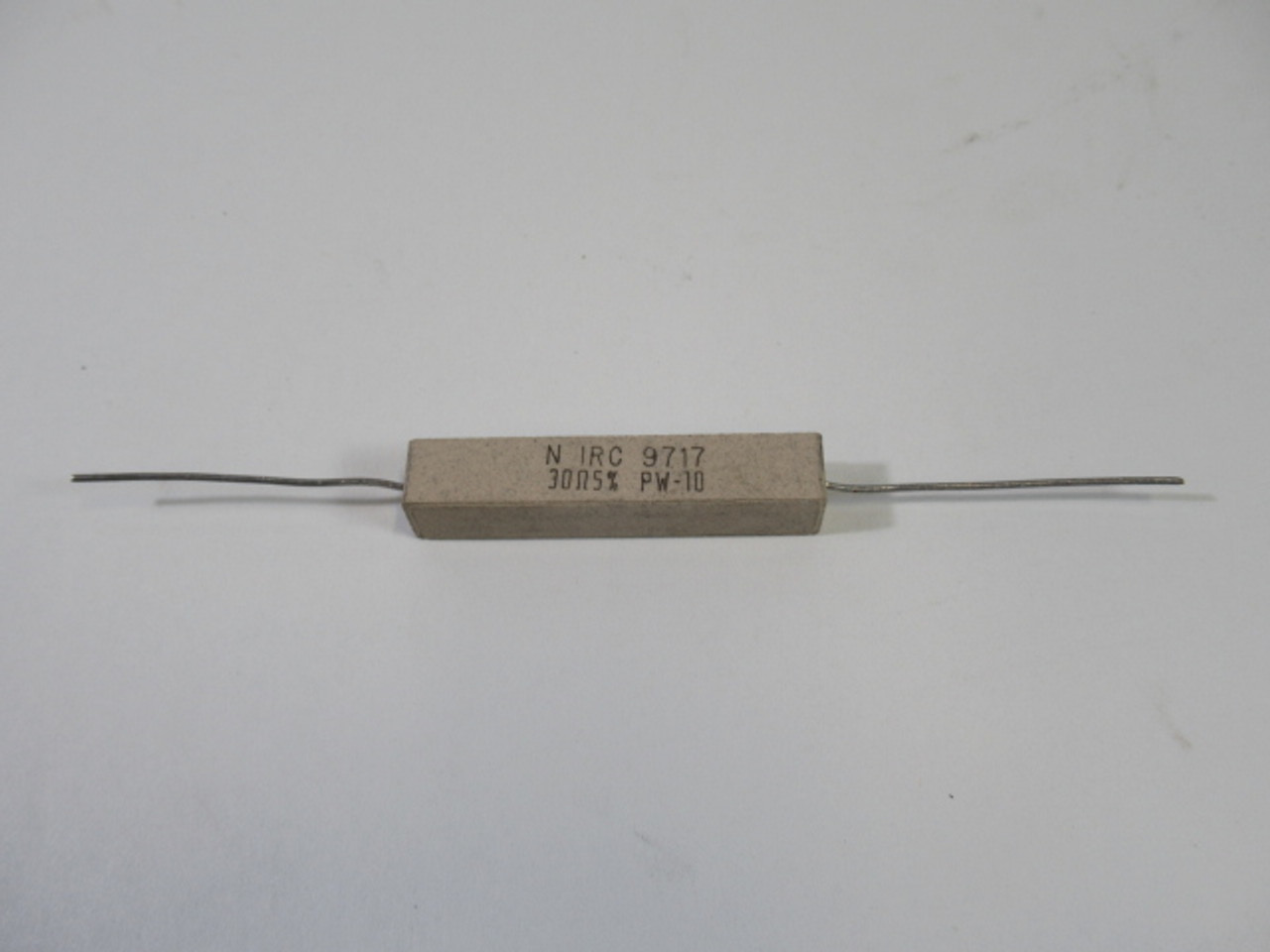 Generic PW-10 Sandblock Resistor 30 Ohms 5% ! NOP !