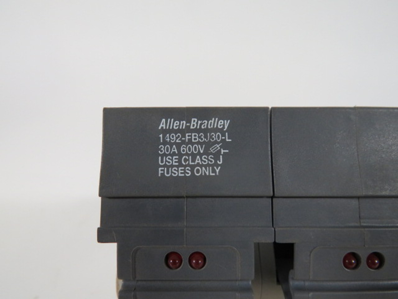 Allen-Bradley 1492-FB3J30-L Fuse Holder Series B 30A 600V 3-Pole USED