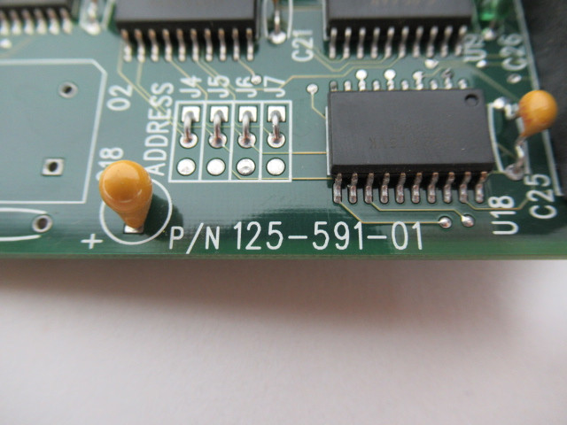 Parsons Scale System 125-591-01 PLC Board Rev B USED