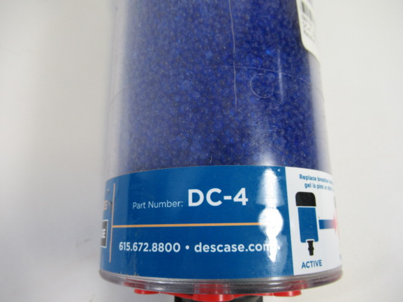 Des-Case DC-4 Standard Desiccant Breather 10"L 4.10"Dia 1"Multi-Fit ! NOP !