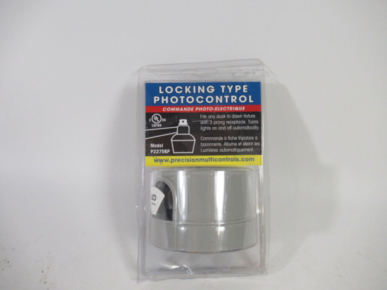 Precision Multiple Controls P2275BP Locking Photocontrol Motion Sensor ! NEW !