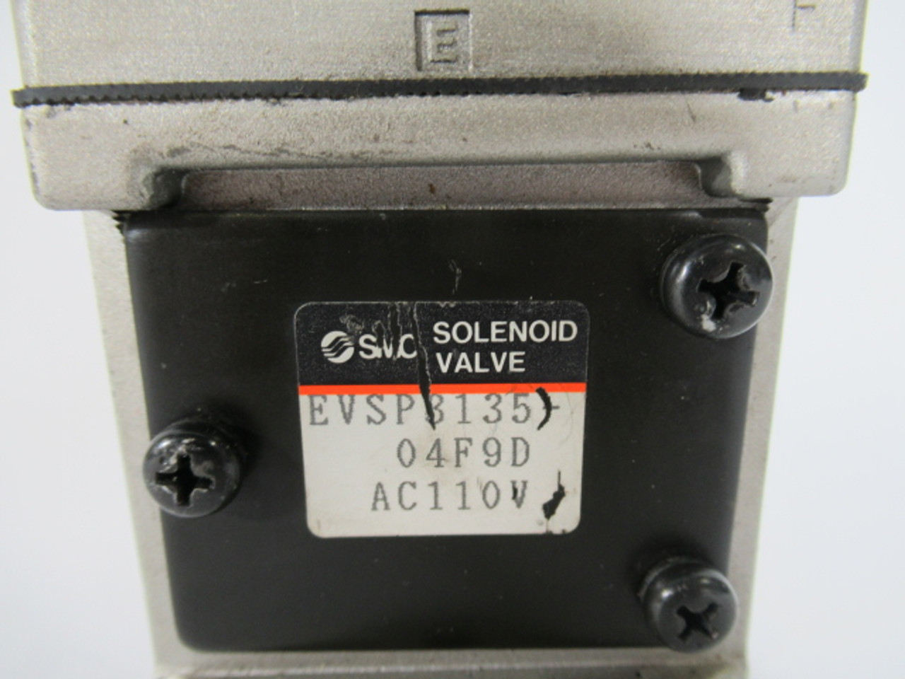 SMC EVSP3135-04F9D Solenoid Valve w/o Coil 110VAC 3/4 NPT USED