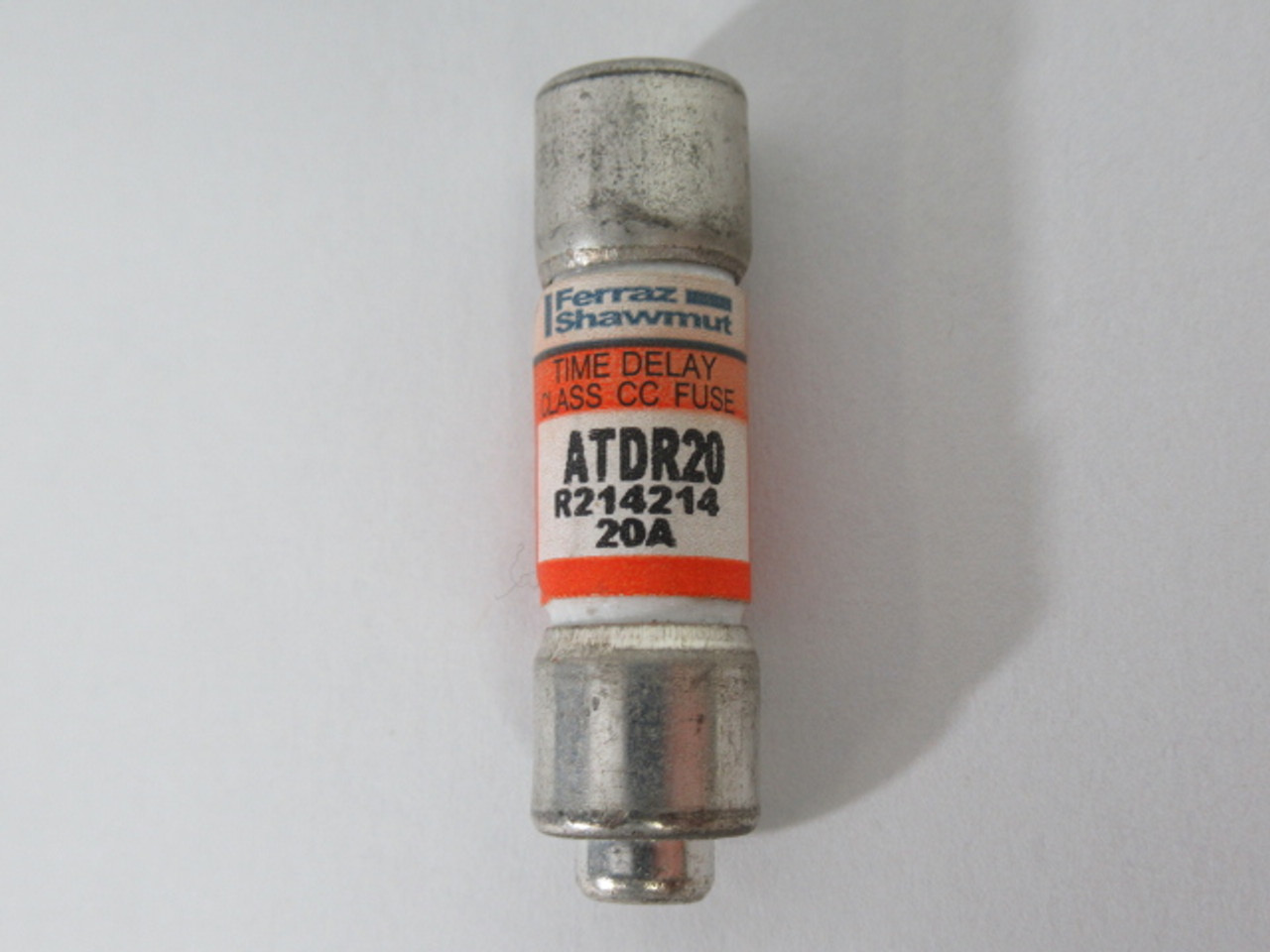 Mersen Ferraz Shawmut ATDR20 Time Delay Fuse 20A 600VAC 300VDC USED