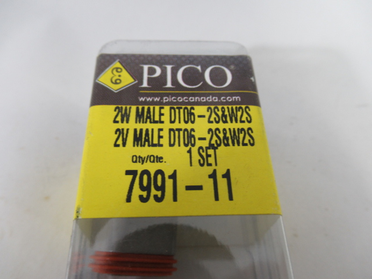 Pico 7991-11 2-Way Plug and Wedgelock 20-14AWG *Box Damage* NEW
