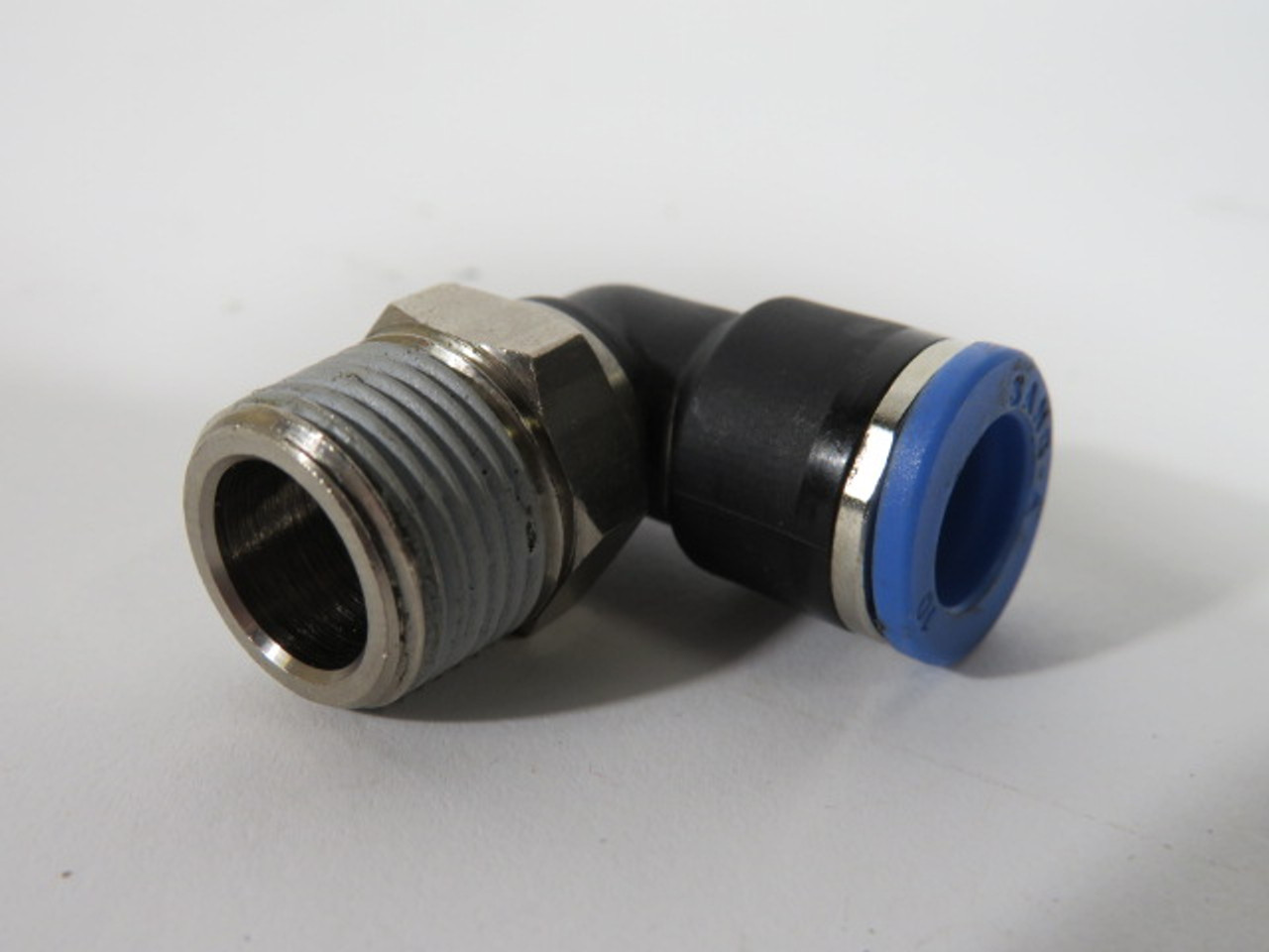 SANG-A PL-10-03 Male Elbow Pneumatic Fitting 3/8" NPT USED
