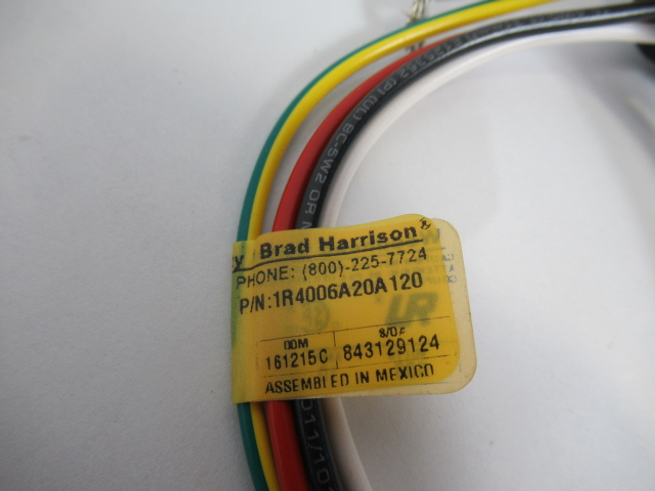 Brad Harrison 1R4006A20A120 Mini-Change Receptacle 10A 600V 4P 12"L ! NOP !