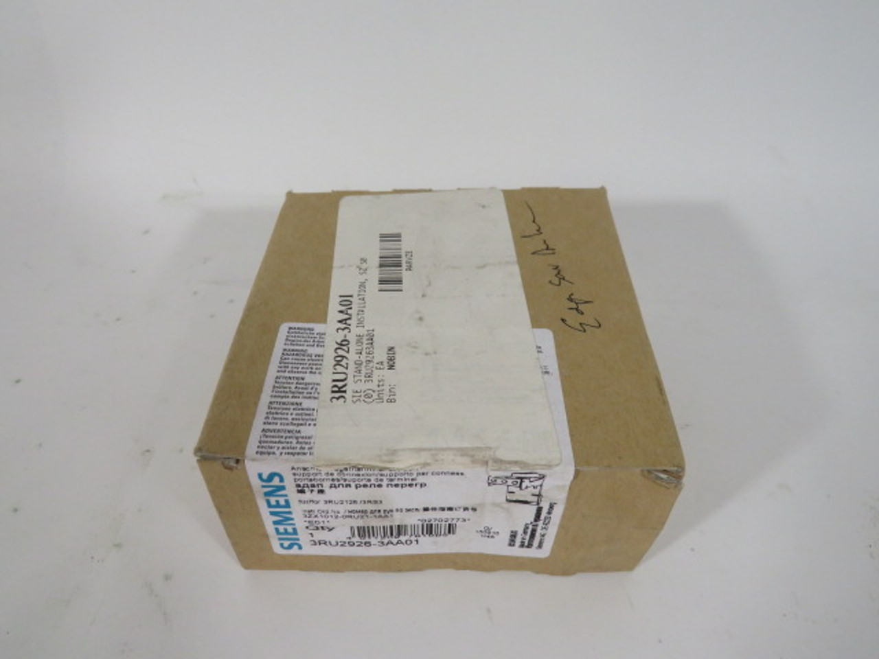 Siemens 3RU2926-3AA01 Stand-Alone Assembly Support ! NEW !