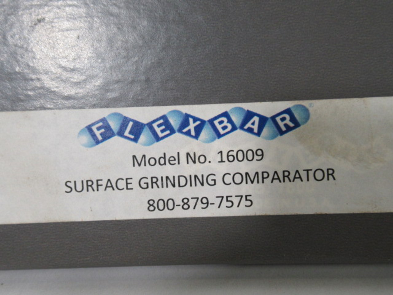 Flexbar 16009 Surface Roughness Comparator Plate Kit .025-3.2um ! NEW !