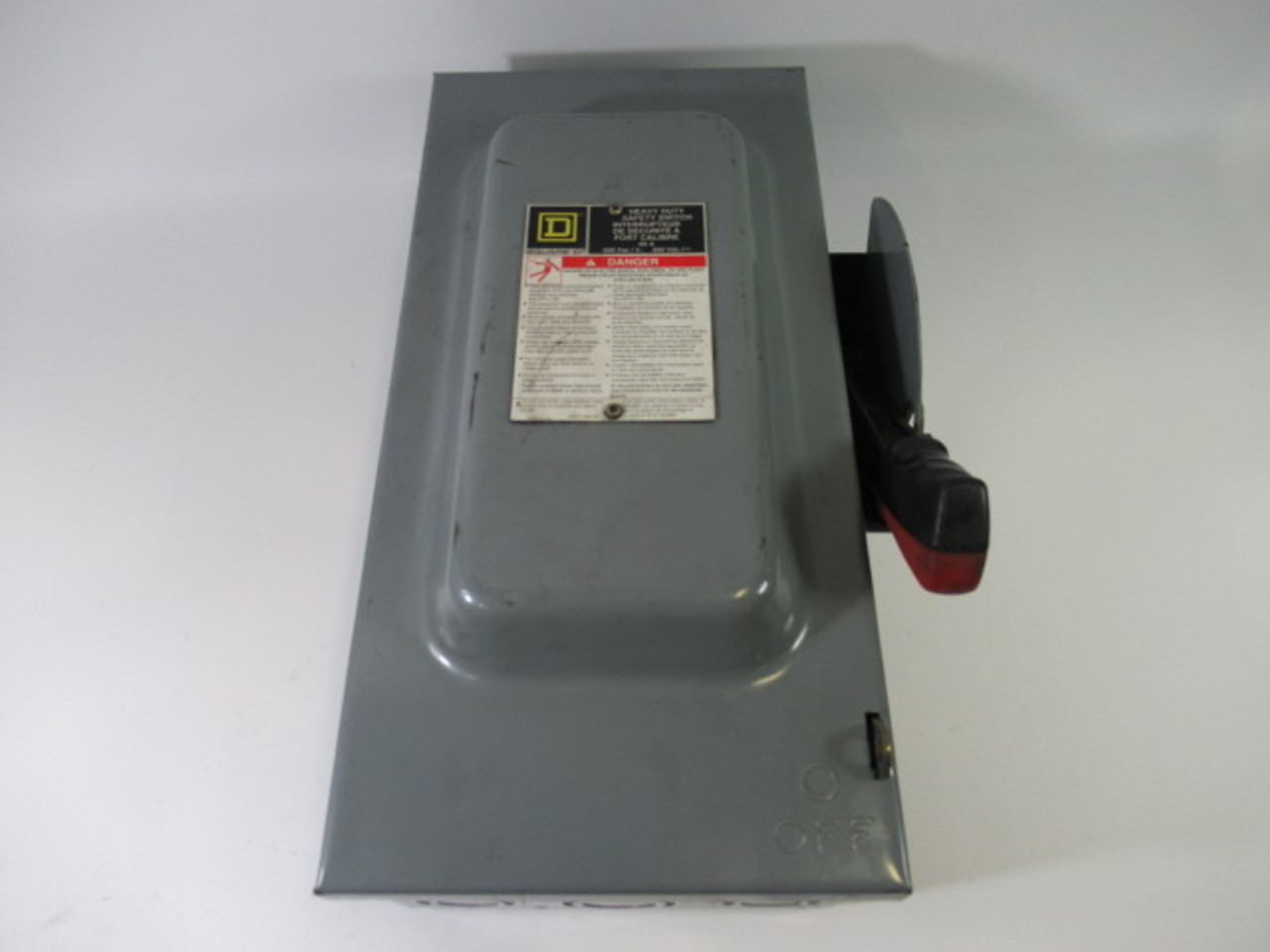 Square D CH362 Fusible Heavy Duty Safety Switch 25HP 60A Series F05 USED