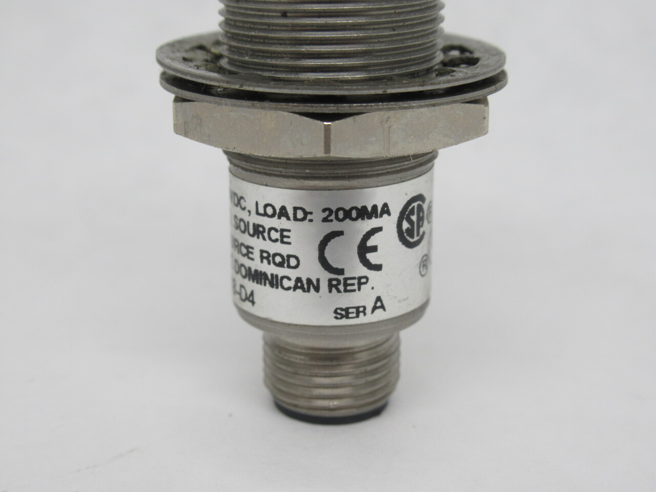 Allen-Bradley 871TM-DH5NP18-D4 Proximity Sensor 10-30VDC 200mA 5mm Range USED