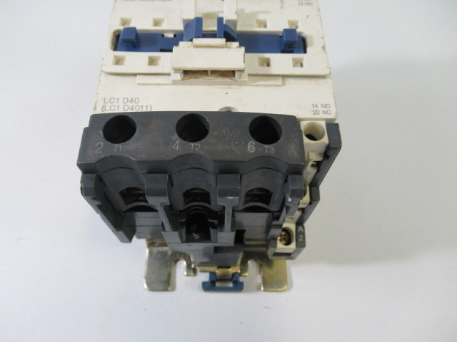 Telemecanique LC1D4011M7 Contactor 220/230V 50Hz 220/240V 60Hz USED