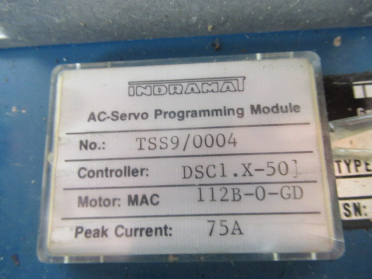 Indramat DSC1.X-50 AC Servo Amplifier Drive 115VAC 75A USED