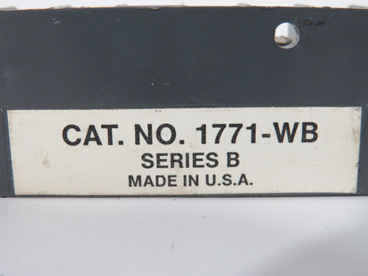 Allen-Bradley 1771-WB Wiring Arm Terminal No Door USED