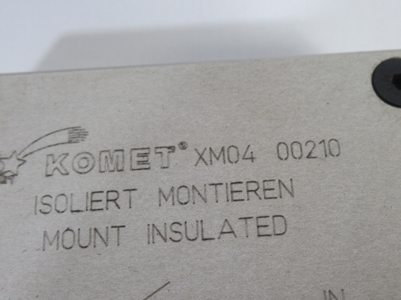 Komet XM04-00210 Input/Output Tractor Control Sensor USED
