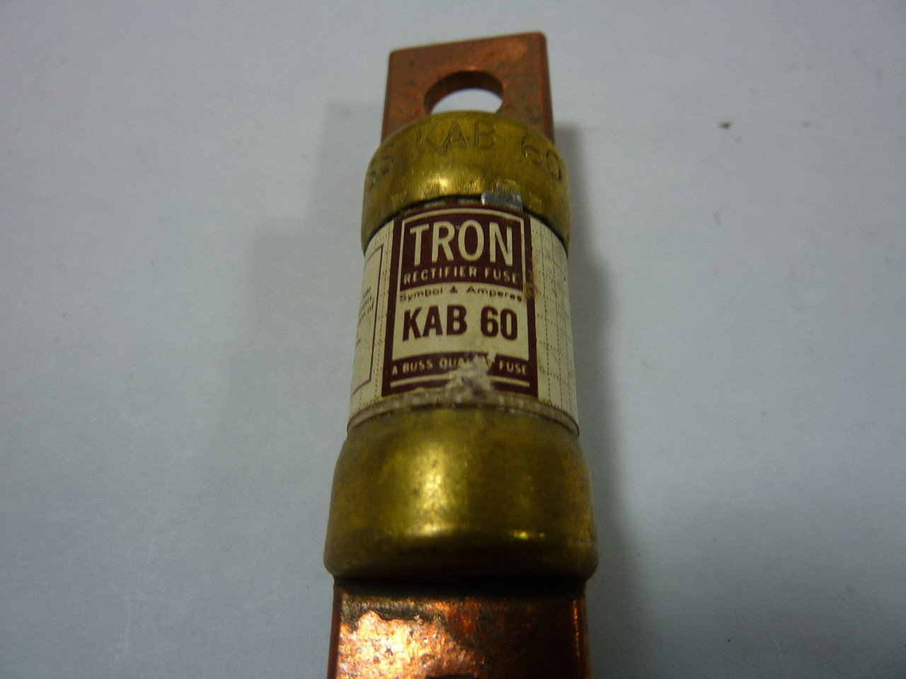Tron KAB-60 Rectifier Fuse 60A 250V USED