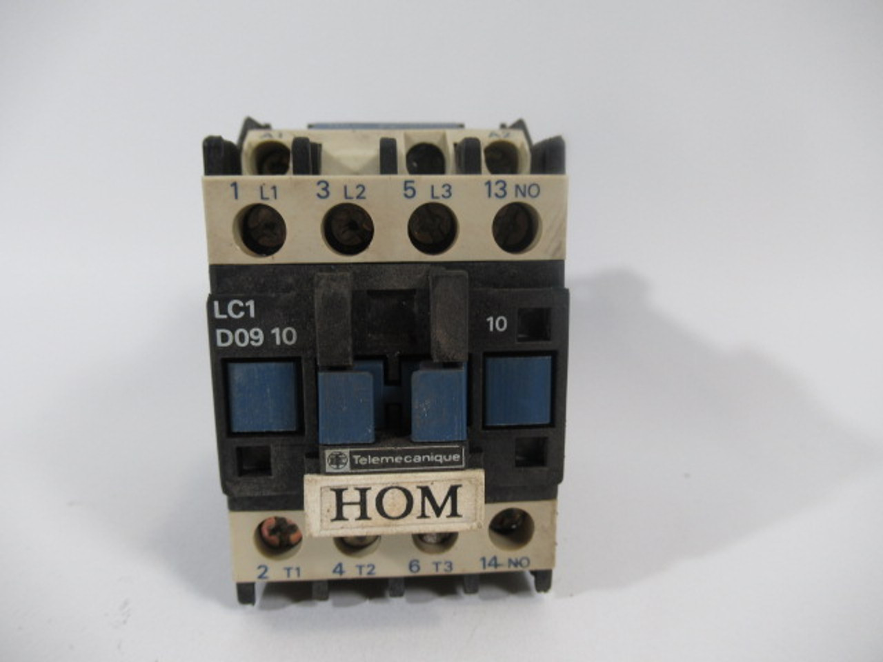 Telemecanique LC1D0910F7 Contactor 20A 750V Coil 110V 50/60Hz USED