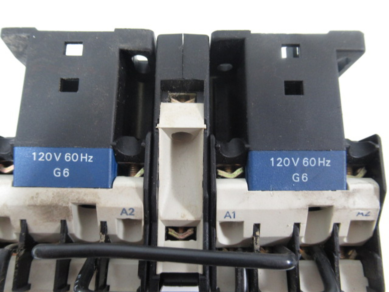 Telemecanique LC2D1211G6 Reversing Contactor 25A 750V Coil 120V 60Hz USED