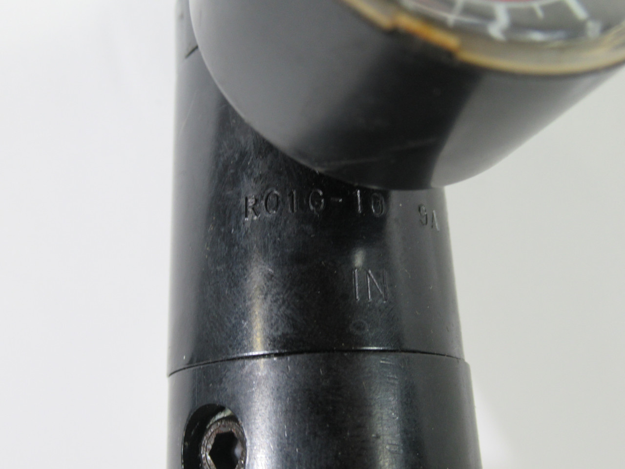 Rexroth 262-180-200-0 Pneumatic Regulator *Broken Gauge* R01G-10 Coils USED