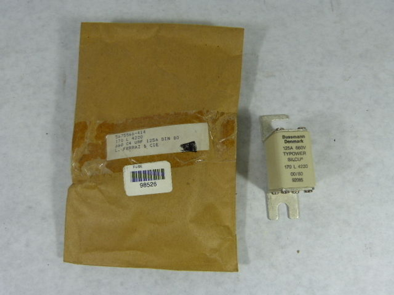 Bussman/Danmark 5675566-414 Fuse 125A 660V ! NEW !