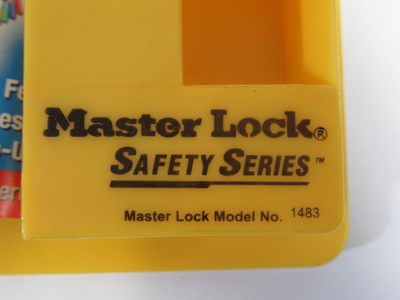 Master Lock 1484B lockout station, ongevuld