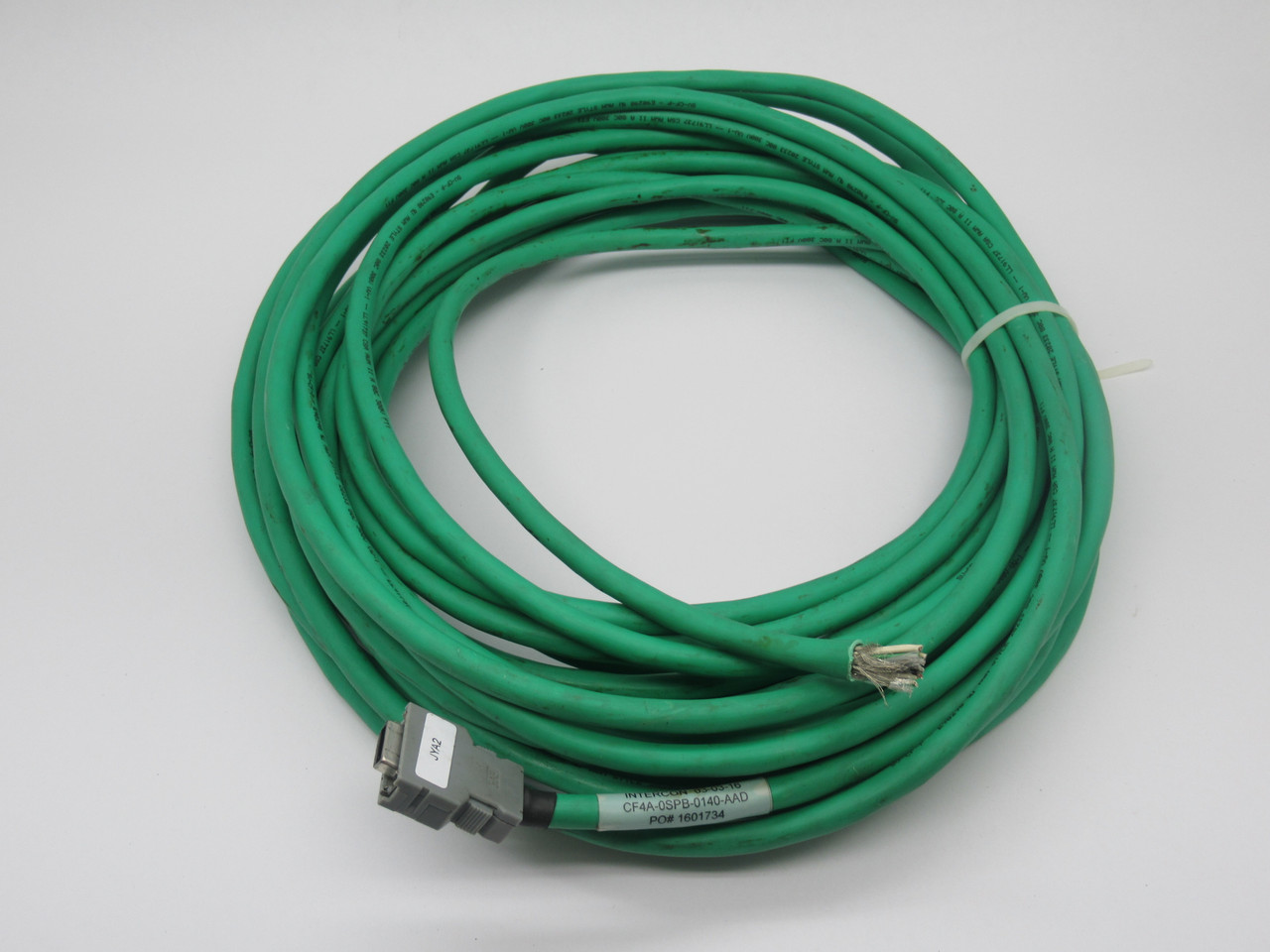 Fanuc CF4A-0SPB-0140-AAD Cable Assembly 300V 14m *Cut* USED