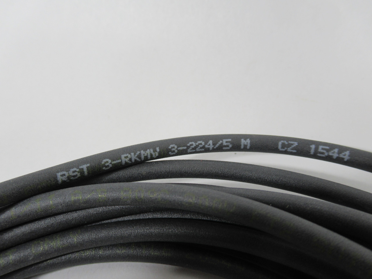 Lumberg RST3-RKMV3-224/5 Double Ended Cable 3PMale to 3PFemale 5m ! NOP !