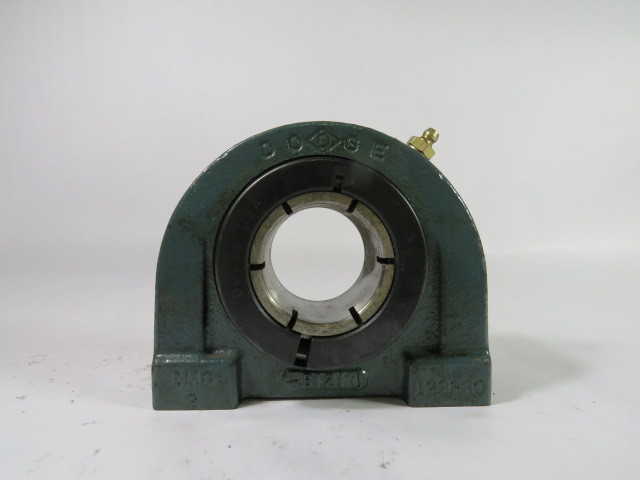 Dodge 128680 2 Bolt Pillow Block Housing Assembly 1-11/16 USED