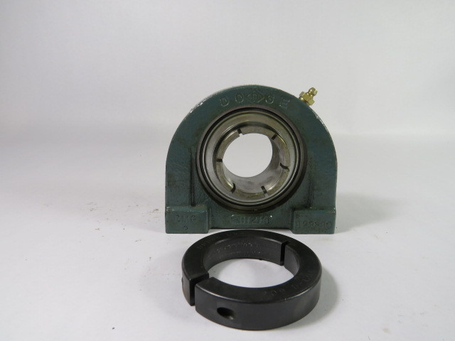 Dodge 128680 2 Bolt Pillow Block Housing Assembly 1-11/16 USED