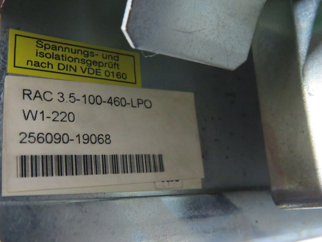 Indramat RAC3.5-100-460-LP0-W1-220 AC Main Spindle Drive BROKEN COVER USED