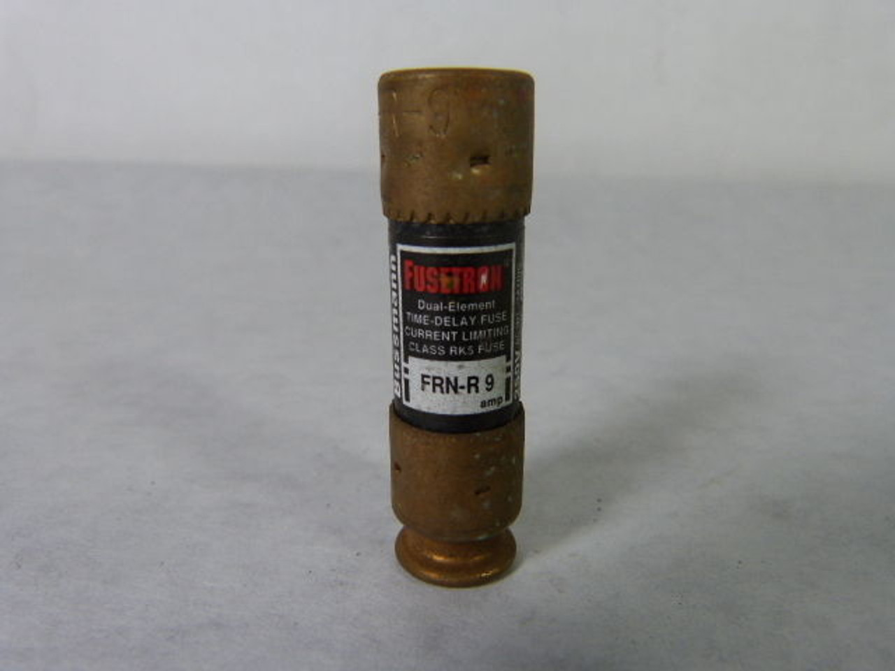 Fusetron FRN-R-9 Time Delay Fuse 9A 250V  USED